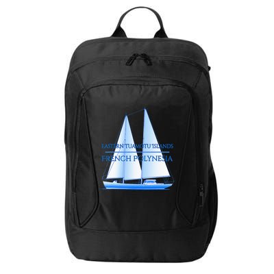 Eastern Tuamotu Islands Coastal Nautical Sailing Sailor City Backpack