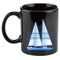 Eastern Tuamotu Islands Coastal Nautical Sailing Sailor 11oz C Handle Ceramic Mug