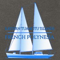 Eastern Tuamotu Islands Coastal Nautical Sailing Sailor Cotton Canvas Backpack