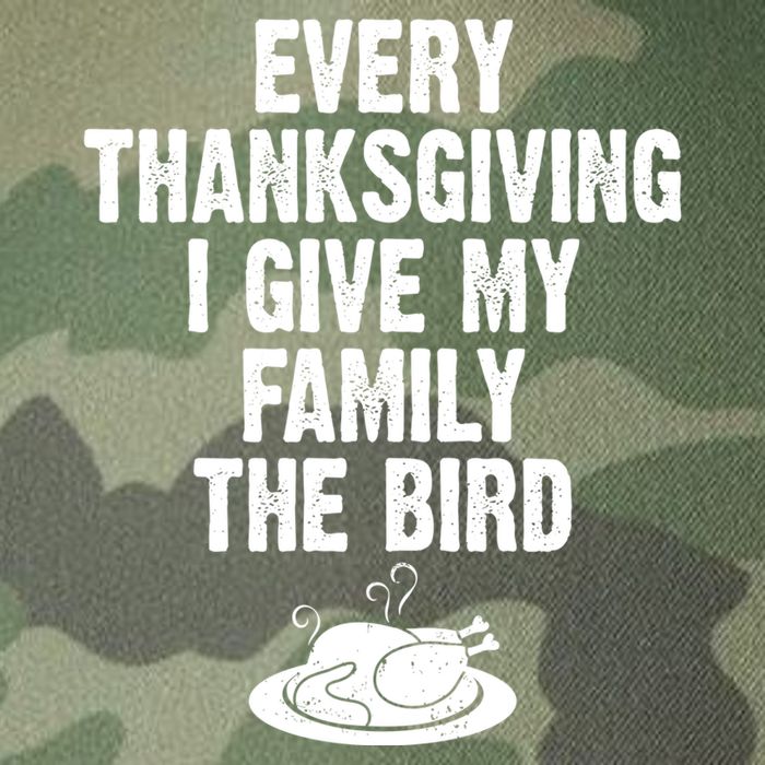Every Thanksgiving I Give My Family The Bird Legacy Tie Dye Trucker Hat