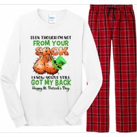 Even Though I'm Not From Your Sack I Know You're Still Got My Back Patrick's Day Long Sleeve Pajama Set