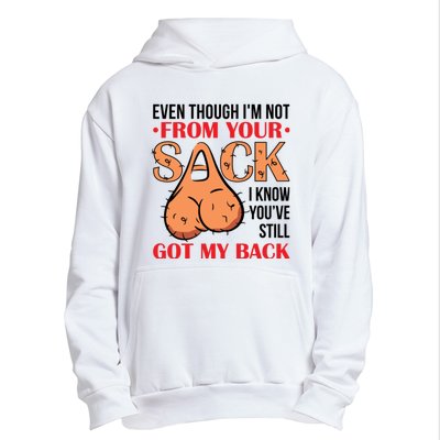 Even Though I Am Not From Your Sack Funny Step Father Urban Pullover Hoodie