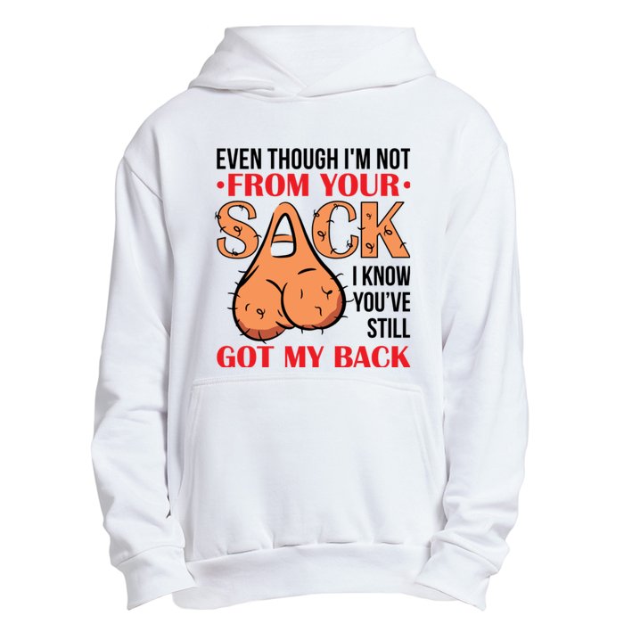 Even Though I Am Not From Your Sack Funny Step Father Urban Pullover Hoodie