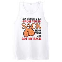 Even Though I Am Not From Your Sack Funny Step Father PosiCharge Competitor Tank