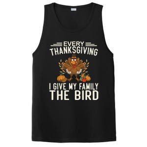 Every Thanksgiving I Give My Family The Bird PosiCharge Competitor Tank