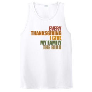 Every Thanksgiving I Give My Family The Bird PosiCharge Competitor Tank