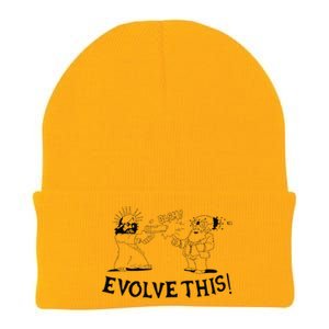 Evolve This Jesus And Darwin Knit Cap Winter Beanie