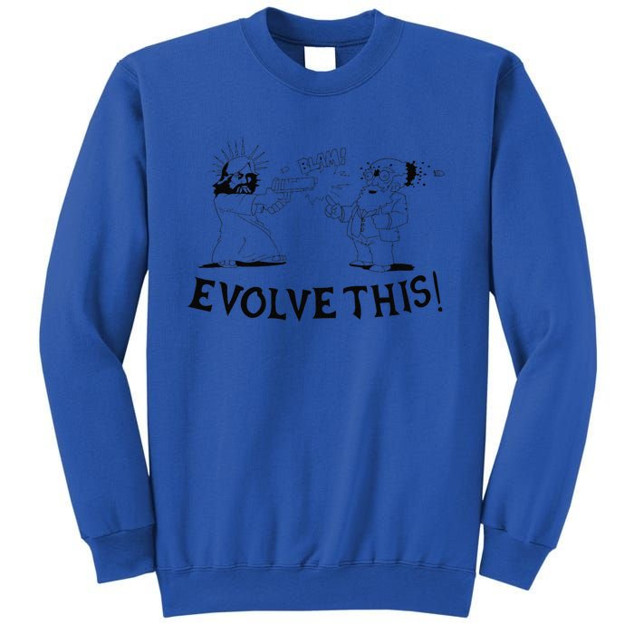 Evolve This Jesus And Darwin Sweatshirt