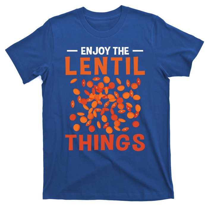 Enjoy The Lentil Things Veganism Design Vegan Great Gift T-Shirt