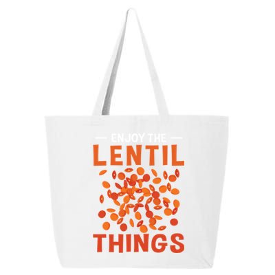 Enjoy The Lentil Things Veganism Design Vegan Great Gift 25L Jumbo Tote