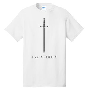 Excalibur The Legendary Sword in the Stone of King Arthur 6 Tall T-Shirt