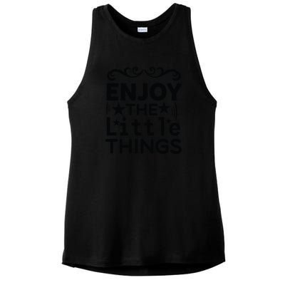 Enjoy The Little Things Ladies PosiCharge Tri-Blend Wicking Tank