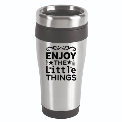 Enjoy The Little Things 16oz Travel Tumbler