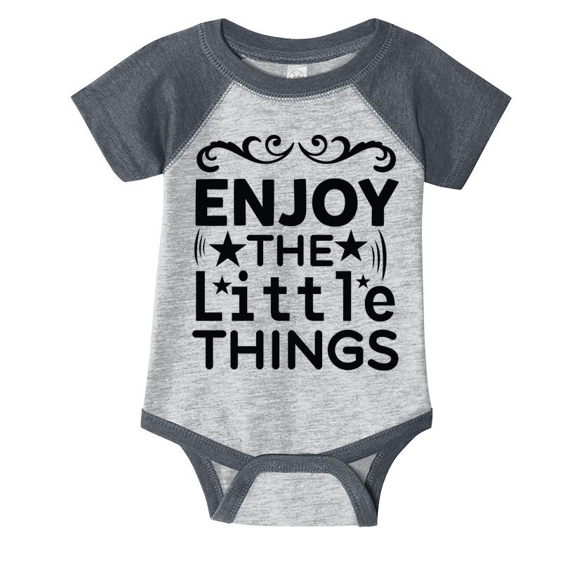 Enjoy The Little Things Infant Baby Jersey Bodysuit
