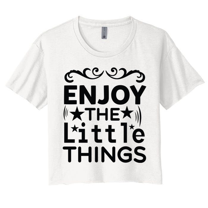 Enjoy The Little Things Crop Top