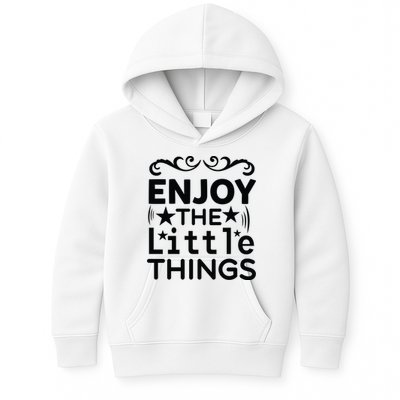 Enjoy The Little Things Kids Hoodie