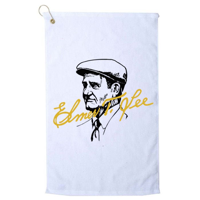 Elmer T Lee Kentucky Bourbon Whiskey Distillery Trail Platinum Collection Golf Towel