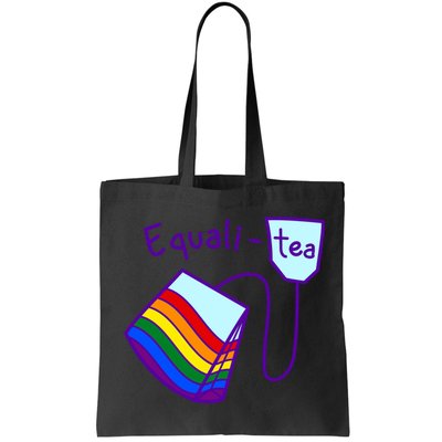 Equality Tea LGBTQ Pride Rainbow Flag Bag