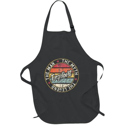 Engelbert The Man The Myth The Legend First Name Engelbert Full-Length Apron With Pockets