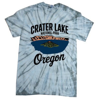 Explore The Majestic Crater Lake National Park Oregon Tie-Dye T-Shirt