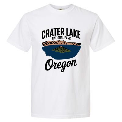 Explore The Majestic Crater Lake National Park Oregon Garment-Dyed Heavyweight T-Shirt