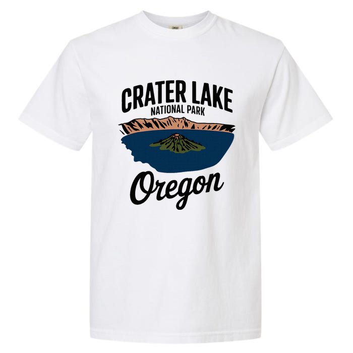 Explore The Majestic Crater Lake National Park Oregon Garment-Dyed Heavyweight T-Shirt