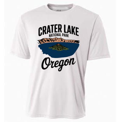 Explore The Majestic Crater Lake National Park Oregon Cooling Performance Crew T-Shirt