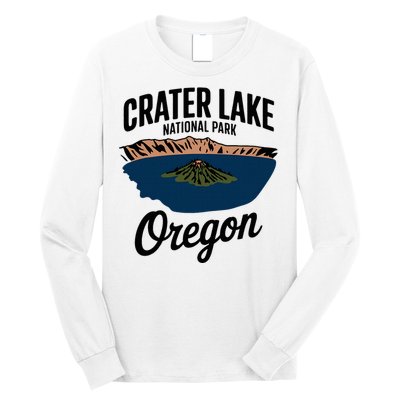 Explore The Majestic Crater Lake National Park Oregon Long Sleeve Shirt