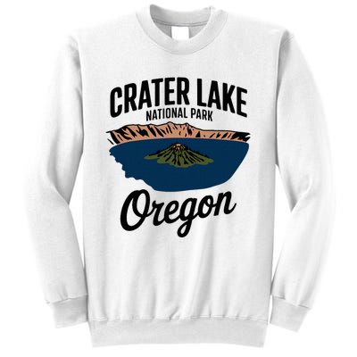 Explore The Majestic Crater Lake National Park Oregon Sweatshirt