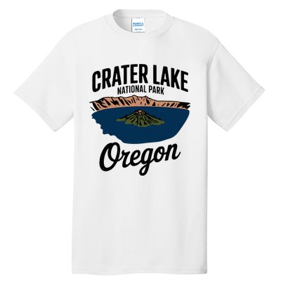 Explore The Majestic Crater Lake National Park Oregon Tall T-Shirt