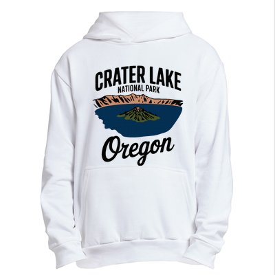 Explore The Majestic Crater Lake National Park Oregon Urban Pullover Hoodie