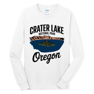 Explore The Majestic Crater Lake National Park Oregon Tall Long Sleeve T-Shirt