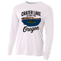 Explore The Majestic Crater Lake National Park Oregon Cooling Performance Long Sleeve Crew