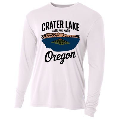 Explore The Majestic Crater Lake National Park Oregon Cooling Performance Long Sleeve Crew