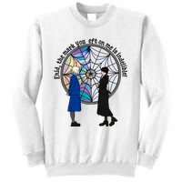 Enid The Mark Your Left On Me Is Indelible Funny Wednesday Quote Sweatshirt