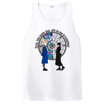 Enid The Mark Your Left On Me Is Indelible Funny Wednesday Quote PosiCharge Competitor Tank