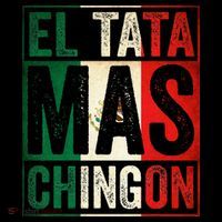 El Tata Mas Chingon Funny Grandpa Mexican Flag Spanish Dad Tank Top