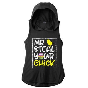 Easter Toddlers Mr Steal Your Funny Spring Humor Ladies PosiCharge Tri-Blend Wicking Draft Hoodie Tank