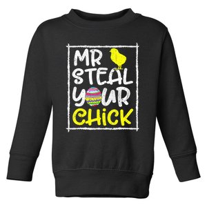 Easter Toddlers Mr Steal Your Funny Spring Humor Toddler Sweatshirt