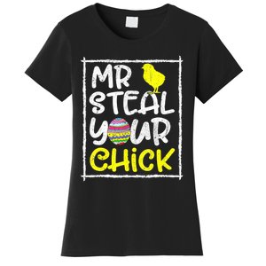 Easter Toddlers Mr Steal Your Funny Spring Humor Women's T-Shirt