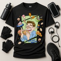 Eat The Menu KeithS Food Bounty Cooling Performance Crew T-Shirt