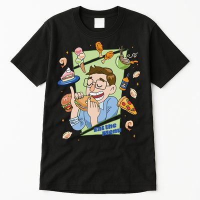 Eat The Menu KeithS Food Bounty Tall T-Shirt