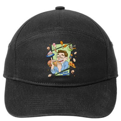 Eat The Menu KeithS Food Bounty 7-Panel Snapback Hat