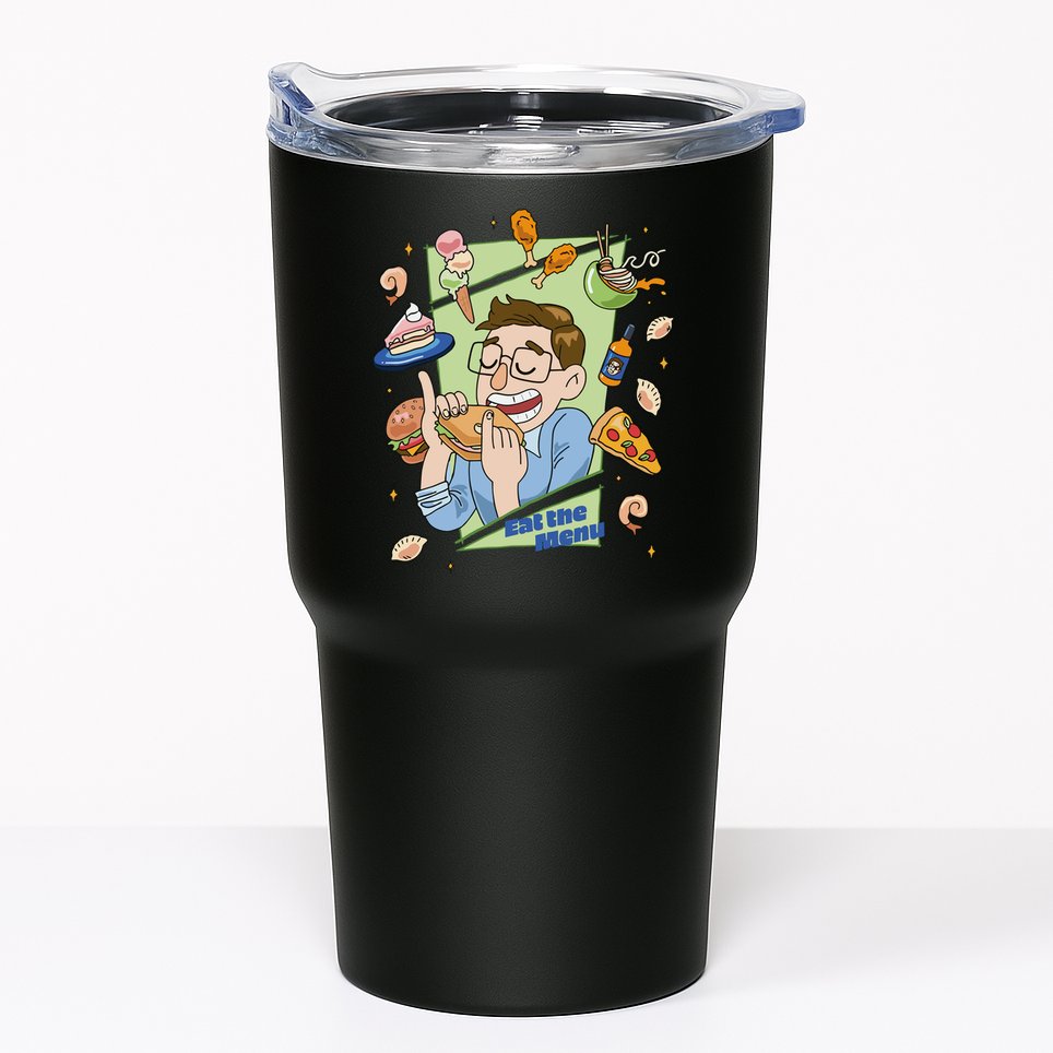 Eat The Menu KeithS Food Bounty Tumbler