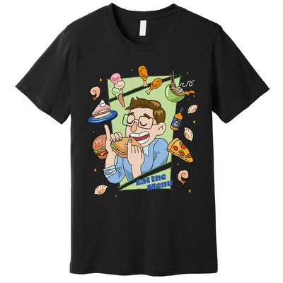 Eat The Menu KeithS Food Bounty Premium T-Shirt