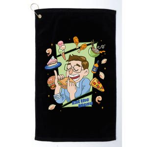 Eat The Menu KeithS Food Bounty Platinum Collection Golf Towel