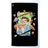 Eat The Menu KeithS Food Bounty Golf Towel
