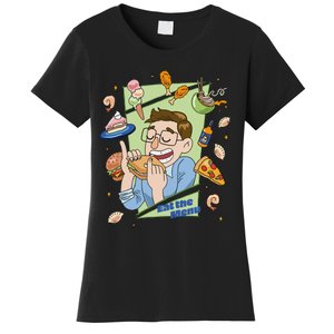 Eat The Menu KeithS Food Bounty Women's T-Shirt