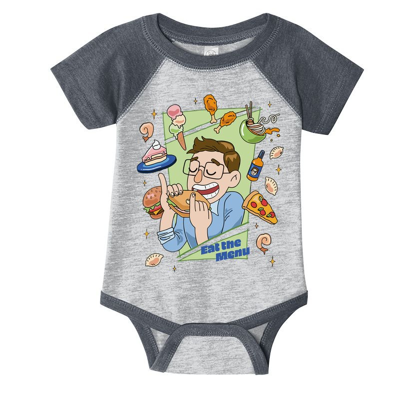 Eat The Menu KeithS Food Bounty Infant Baby Jersey Bodysuit