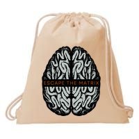 Escape The Matrix Drawstring Bag